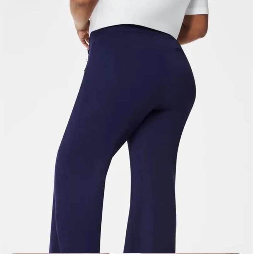 Wijde Pantalon met Knoopafwerking | 1 + 1 Gratis