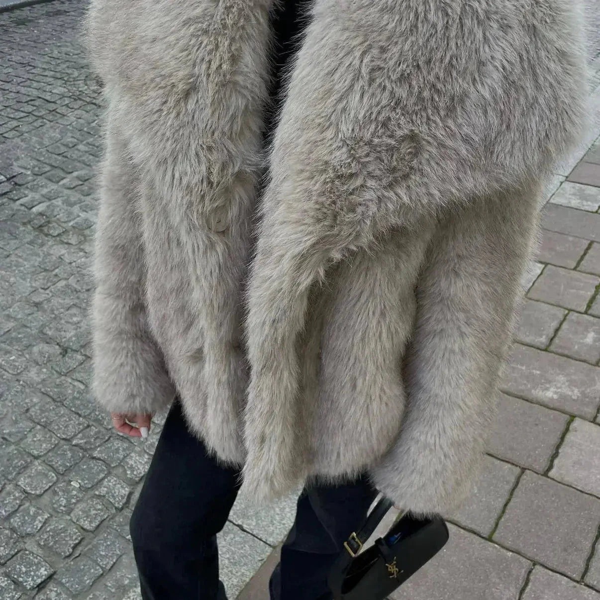 Luxueuze Faux Fur Damesjas