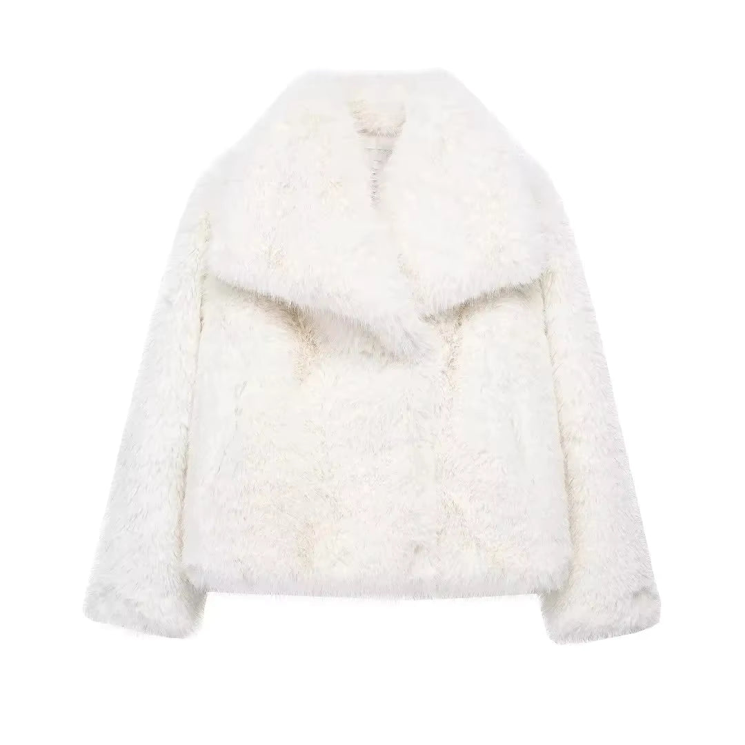 Luxueuze Faux Fur Damesjas