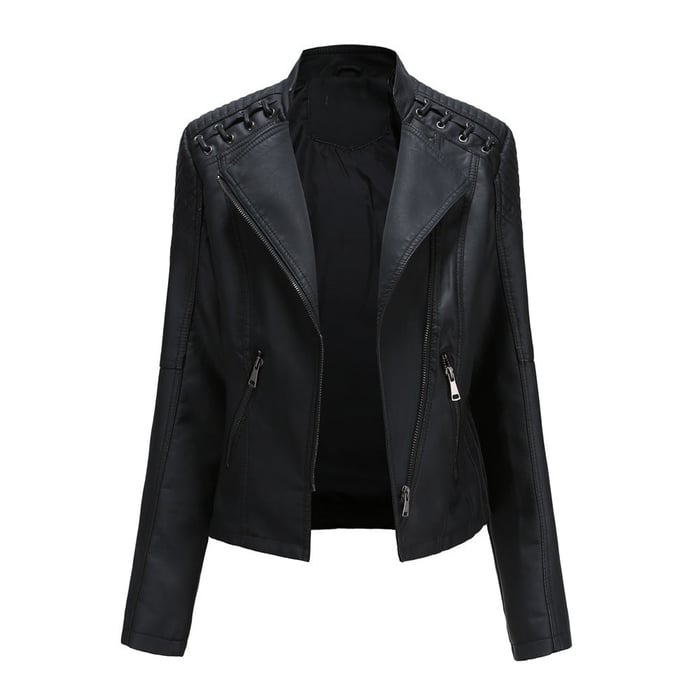 Autumn leather jacket | 1 + 1 Gratis