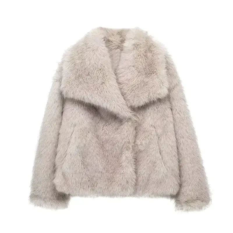 Luxueuze Faux Fur Damesjas