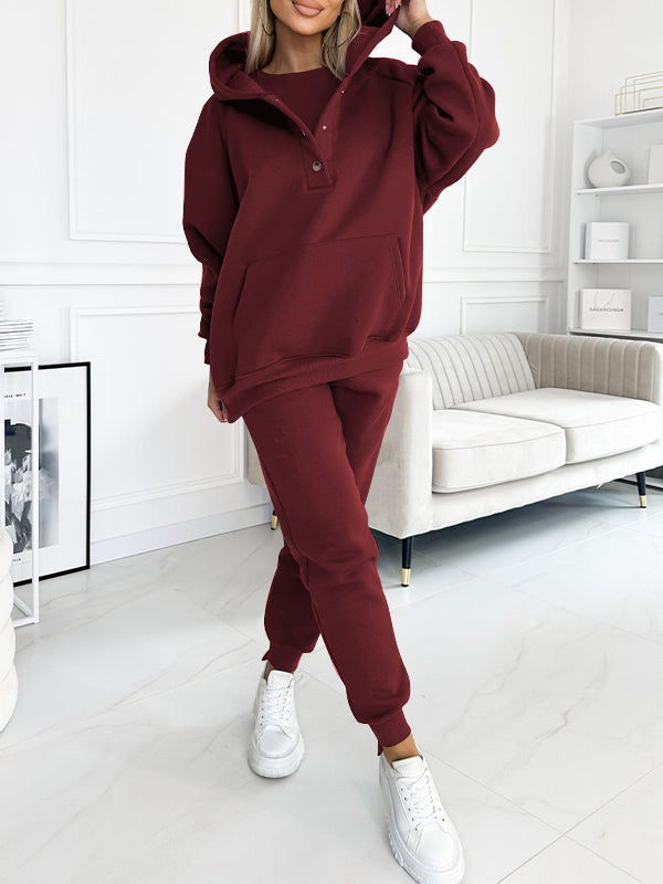 Chilluxe™ Hooded Sweatshirt Sports Suit