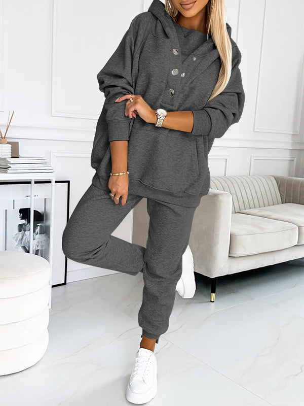 Chilluxe™ Hooded Sweatshirt Sports Suit