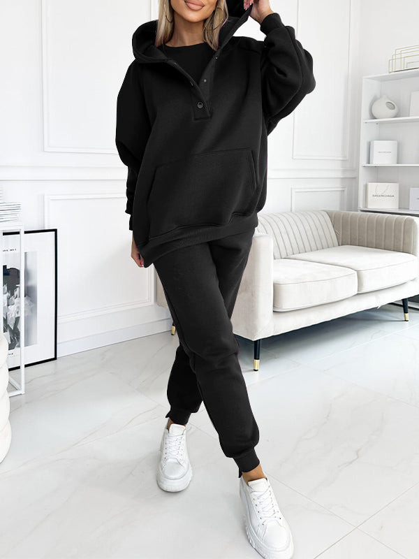 Chilluxe™ Hooded Sweatshirt Sports Suit