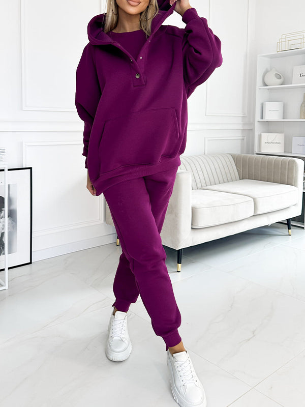 Chilluxe™ Hooded Sweatshirt Sports Suit