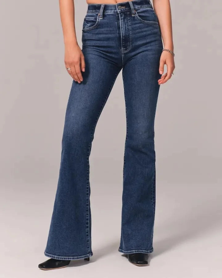 Premium Stretched Flared Jeans