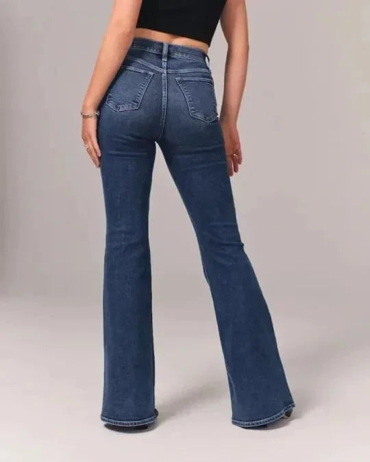 Premium Stretched Flared Jeans